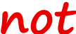 not