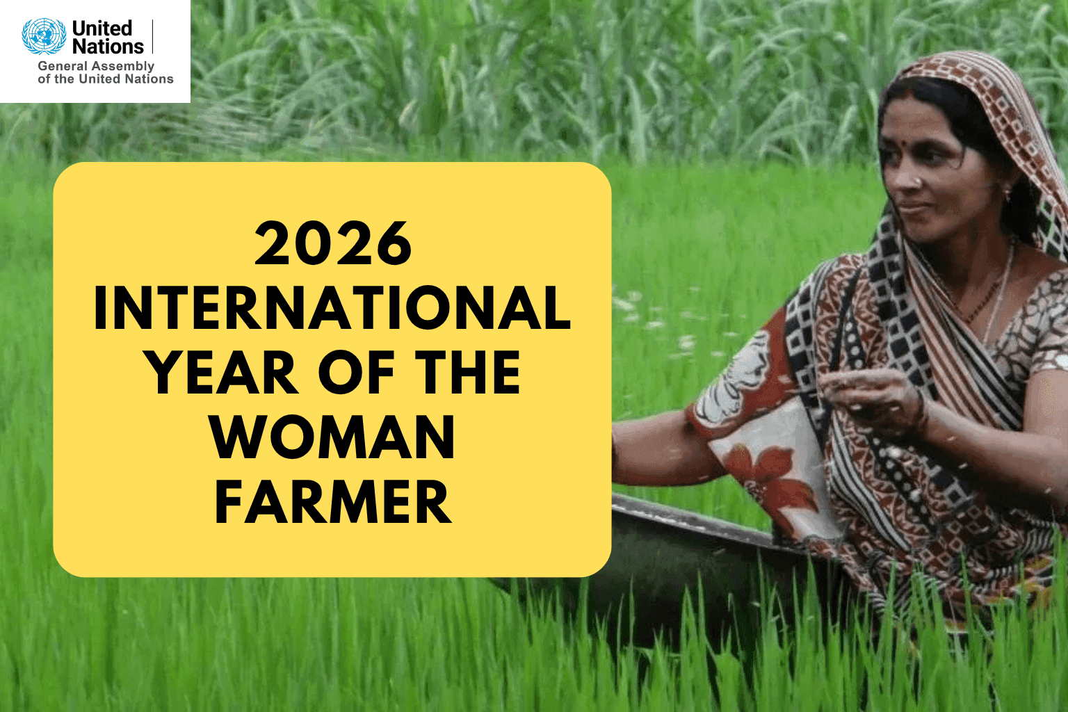 Empowering Women Farmers: UN Declares 2026 International Year of the Woman Farmer