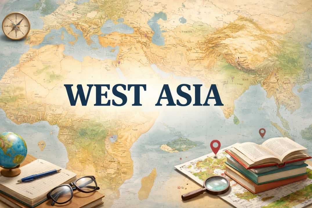 About West Asia: Countries & Map - UPSC