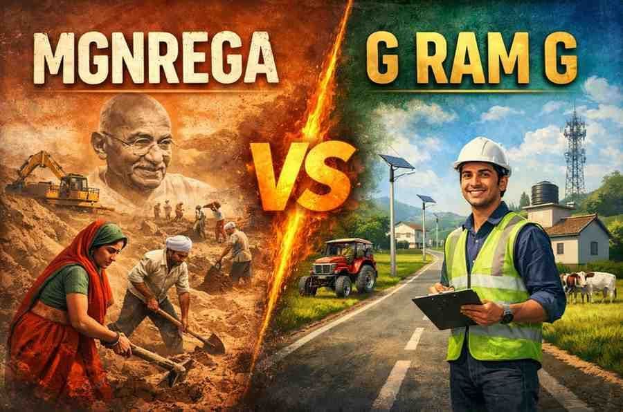 MGNREGA Vs VB-G RAM G [UPSC 2025]