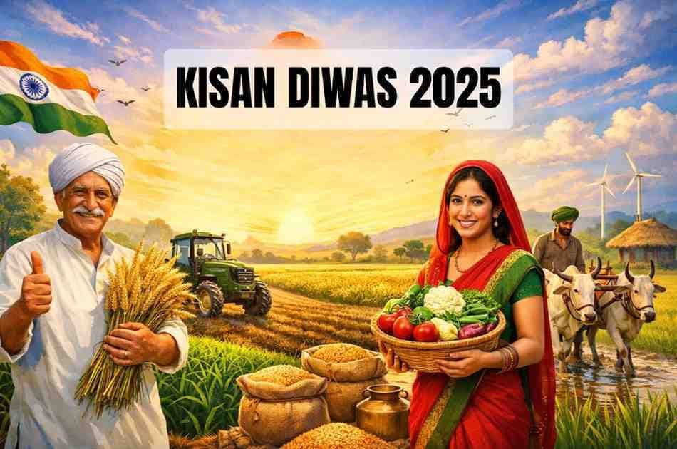 Kisan Diwas 2025: History, Theme, & Significance [UPSC]