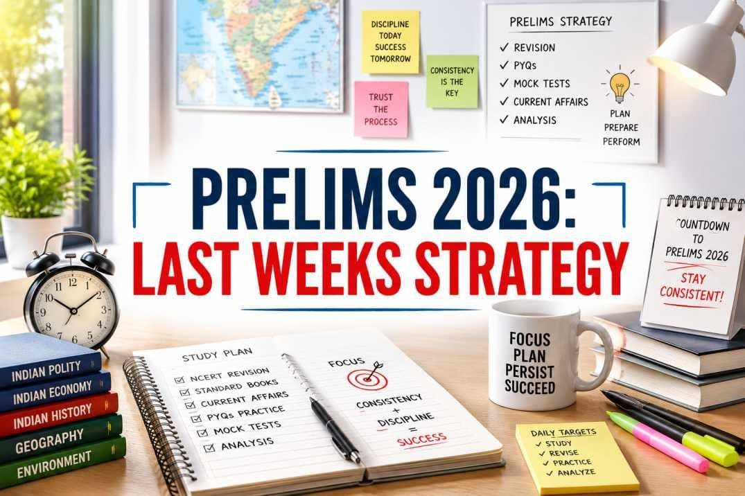 Last 2 Weeks Strategy for UPSC Prelims 2026