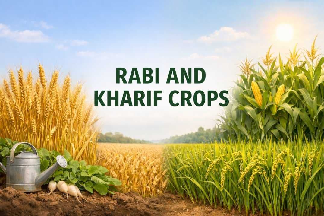 Rabi and Kharif Crops Examples, Differences and MSP | UPSC Notes