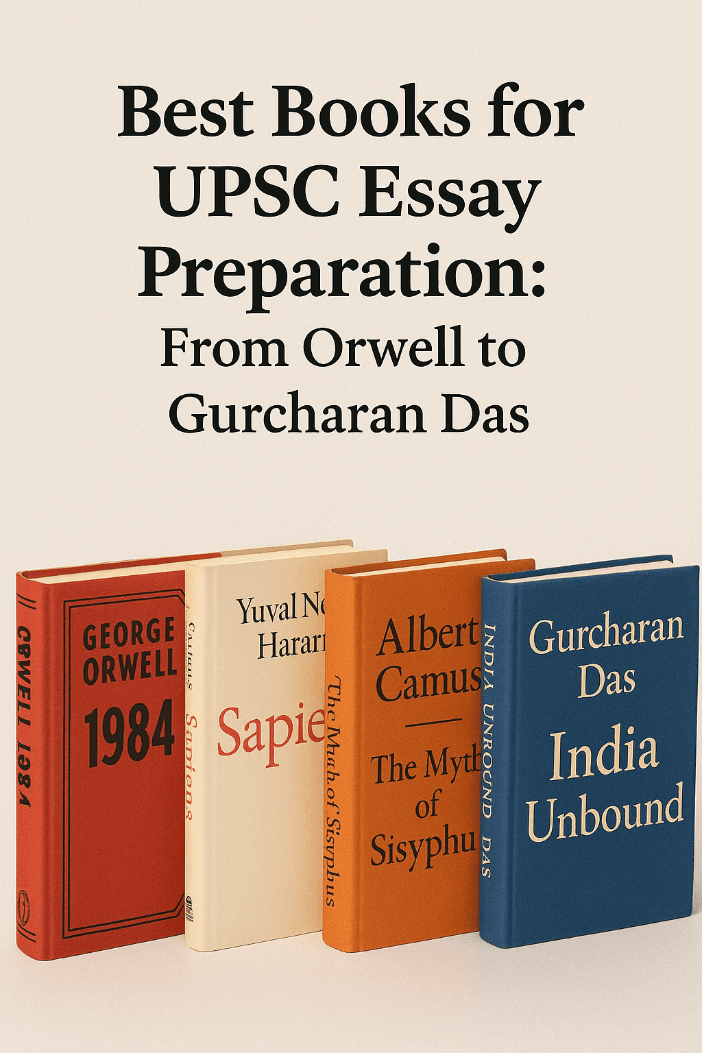Best Books for UPSC Essay Preparation: From Orwell to Gurcharan Das