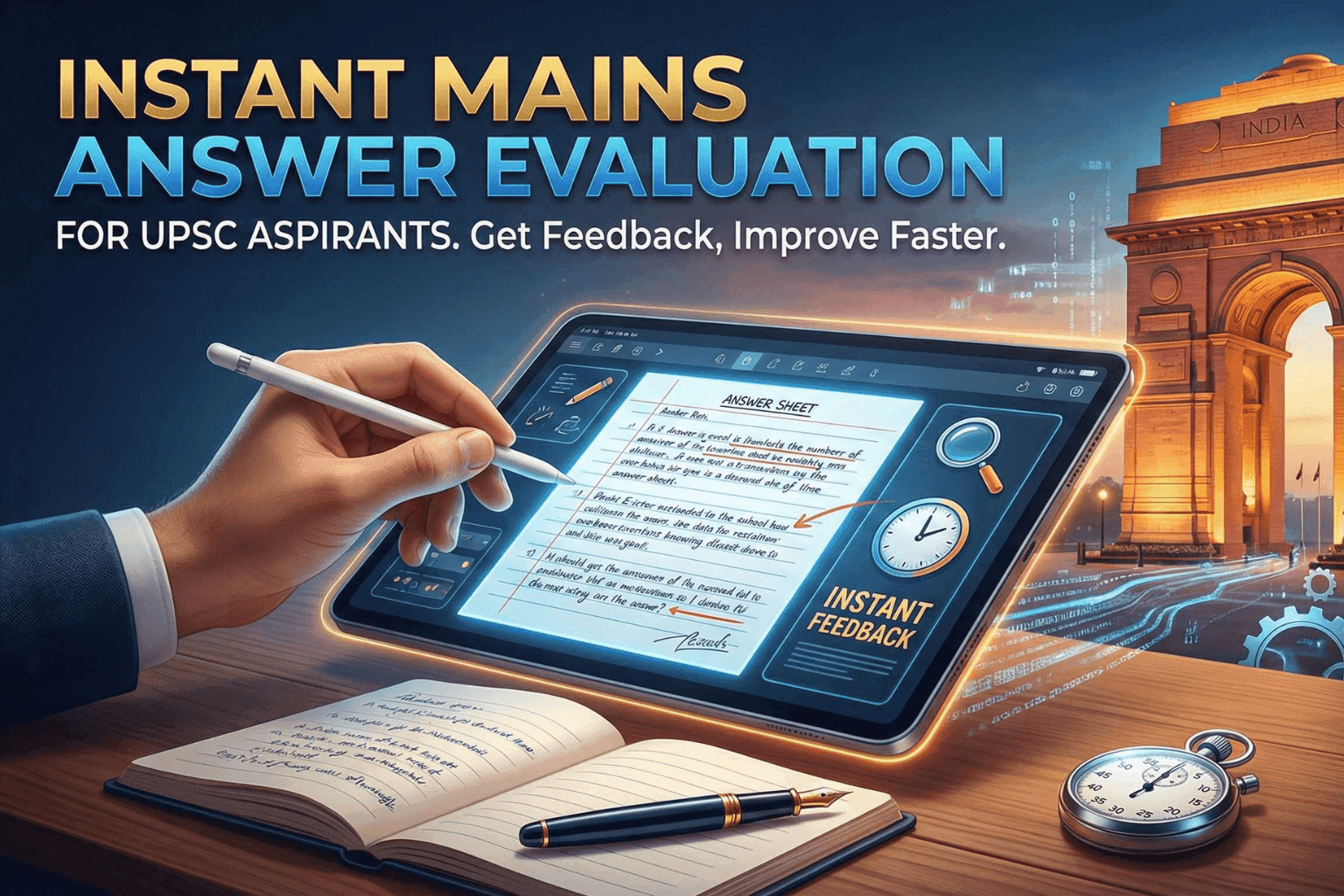 How to Evaluate UPSC Mains Answer in 60 Seconds?