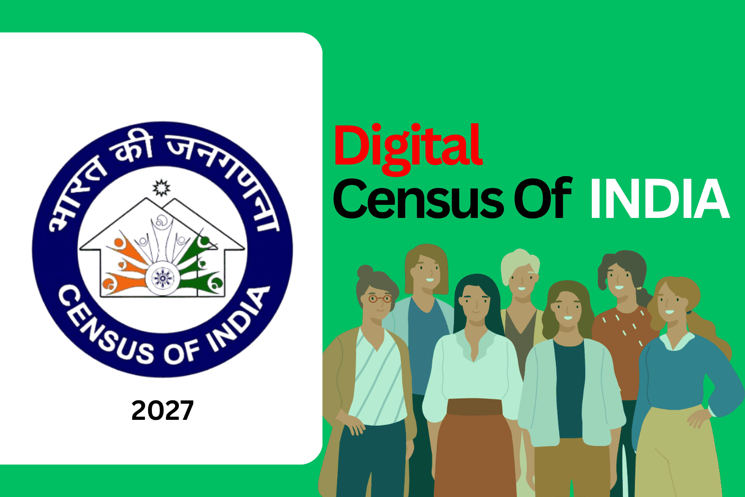 India's First Digital Census 2027