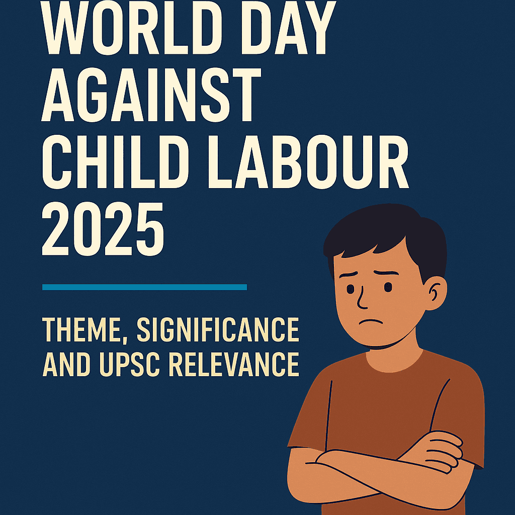 World Day Against Child Labour 2025 : Theme, Significance, and UPSC Relevance