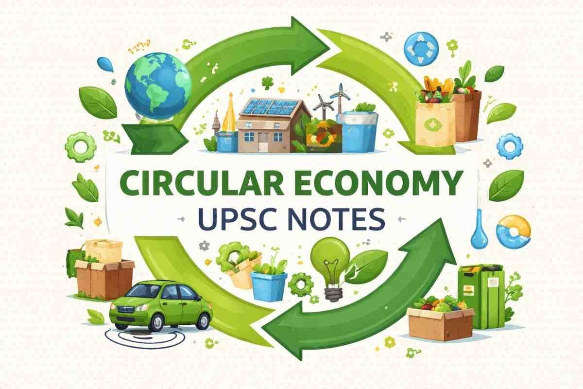 Circular Economy: Meaning, Significance and Benefits [UPSC]