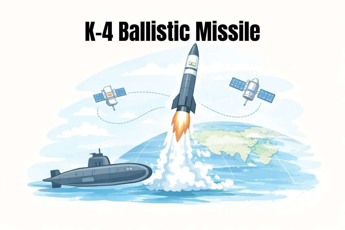 K-4 Ballistic Missile Test by India | UPSC