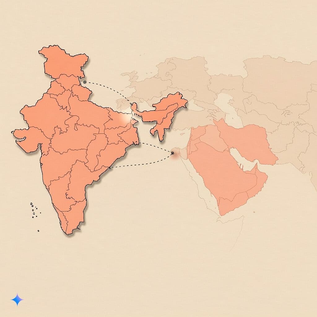 India-Middle East Relations: History, Trade, and Strategic Ties