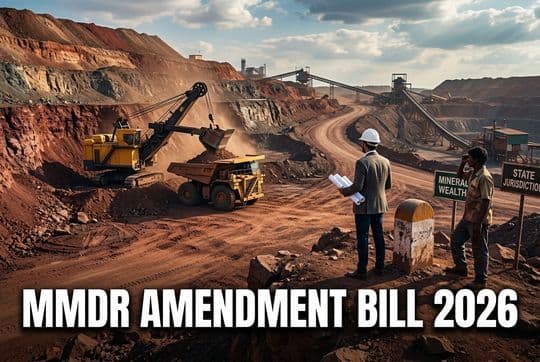 MMDR Amendment Bill 2026: Federal Battle Over Mineral Wealth