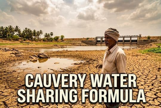 Why the Cauvery Water Sharing Formula Fails During Droughts - UPSC Mains Notes