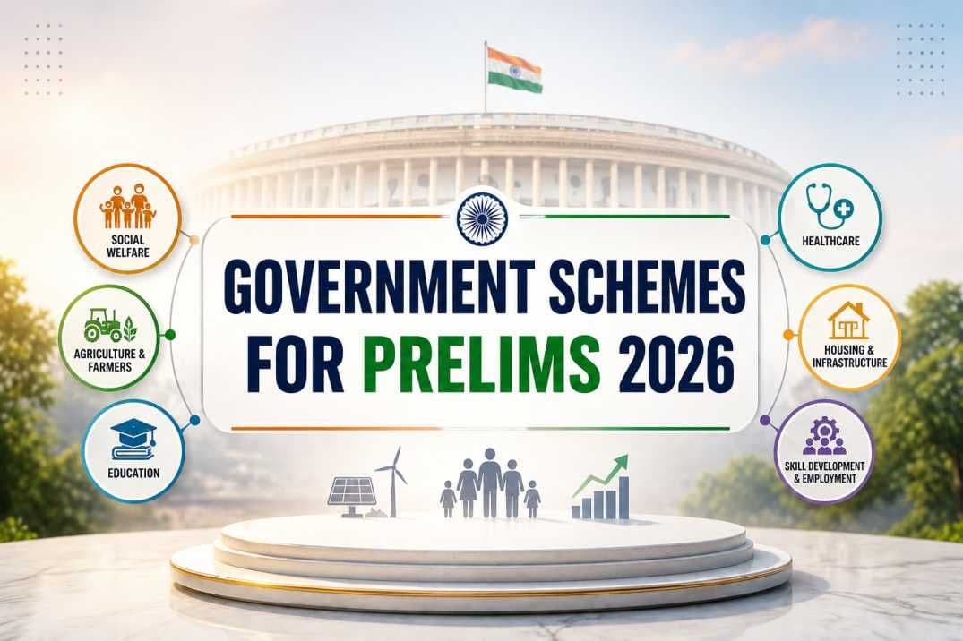 Most Important Government Schemes for UPSC Prelims 2026