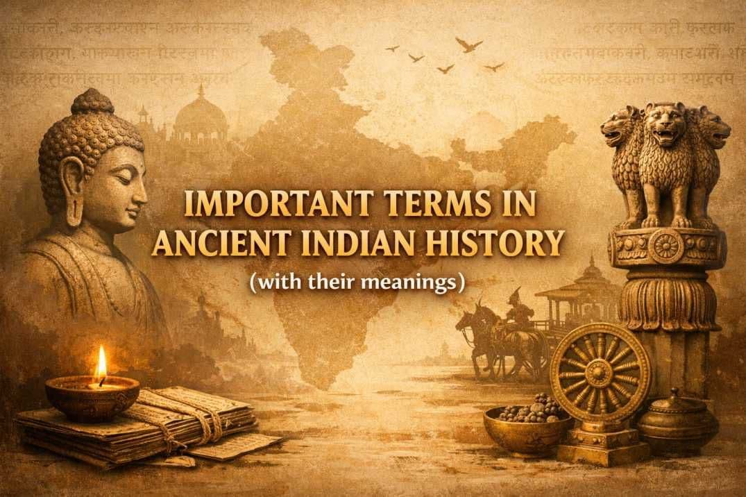 Most Important Terms in Ancient Indian History - UPSC