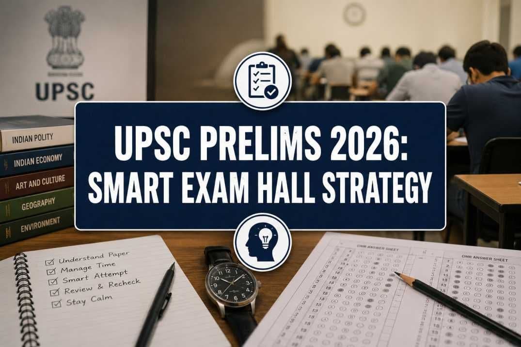 UPSC Prelims 2026 (24th May): Smart Exam Hall Strategies