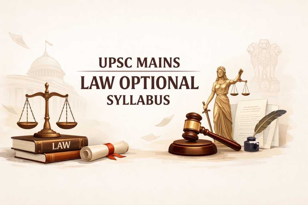 UPSC Law Optional Syllabus Mains Paper 1 & 2