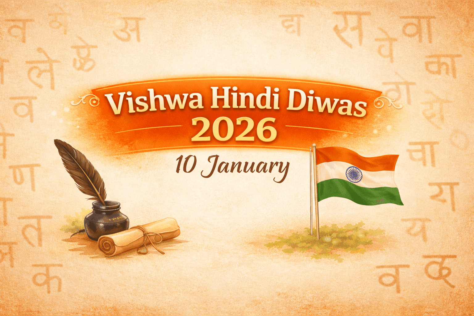 Vishwa Hindi Diwas 2026 (World Hindi Day)
