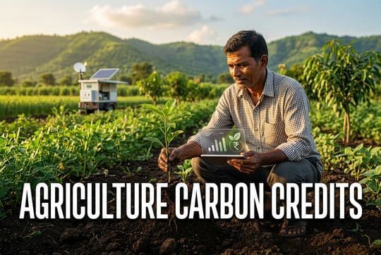 Agricultural Carbon Credits in India: Soil Payouts and CCTS Framework