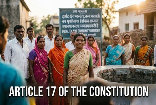Article 17: Abolition of Untouchability and Enforcement Laws