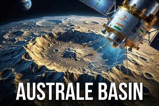 Australe Basin: Chandrayaan-1 Archival Data Uncovers Ancient Lunar Giant