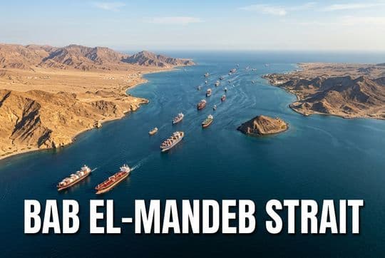 Bab el-Mandeb Strait: Location, Map and Importance
