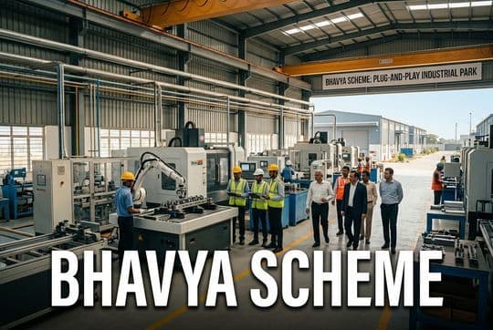 BHAVYA Scheme: Can Plug-and-Play Industrial Parks Transform Manufacturing?