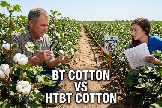 Bt Cotton vs HTBt Cotton: What Is Legal in India?