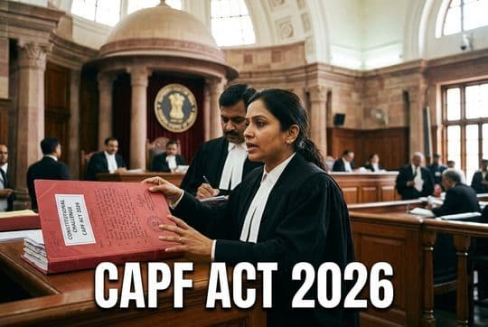 CAPF Act 2026: Key Provisions and Supreme Court Challenge