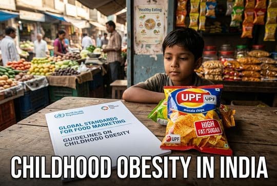 Childhood Obesity in India: WHO Guidelines & Ultra-Processed Food Regulations