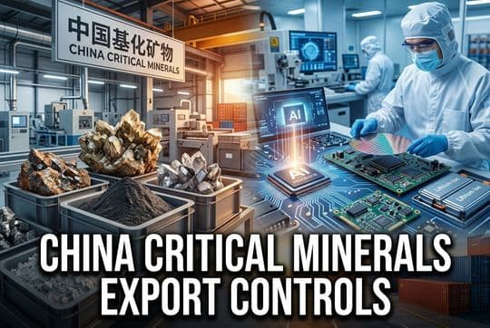 China Critical Minerals Export Controls: The Midstream Tech War