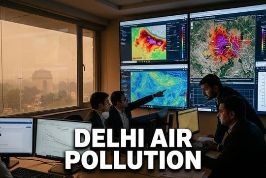 Delhi Air Pollution: Can AI War Rooms Fix the Airshed Crisis?