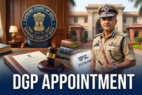 How Is a DGP Appointed? UPSC Role and Prakash Singh Rules