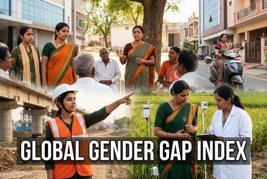Global Gender Gap Index 2026: India's Rank, WEF Data and the PLFS Paradox