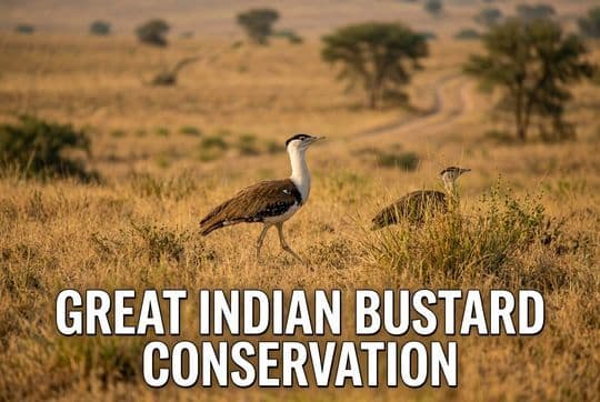 Great Indian Bustard Conservation: Why Landscape Ecology Matters