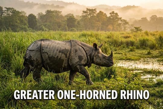Greater One-Horned Rhino in India: Numbers, Conservation Strategy and Range
