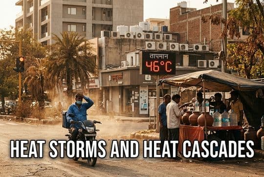 Heat Storms and Heat Cascades: India's Compounding Climate Crisis
