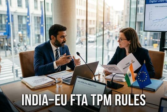 India-EU FTA Copyright Rules: Section 65A and Digital Rights