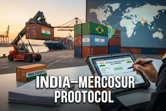 India–MERCOSUR Protocol: Electronic Rules of Origin and Trade Expansion