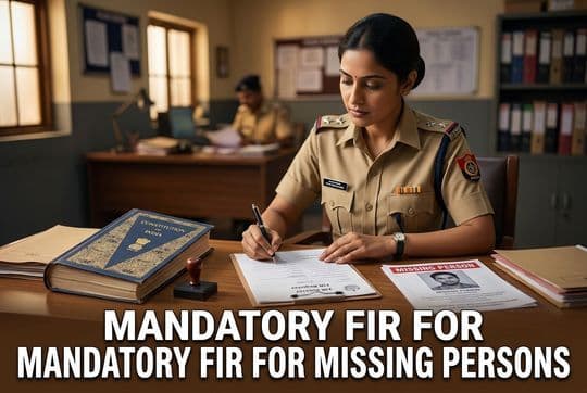 Missing Adult FIR: What the Supreme Court Said in G. Ganesh
