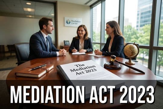Mediation Act 2023: Family Disputes, Process and Safeguards