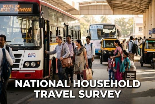National Household Travel Survey 2025-26: Key Findings