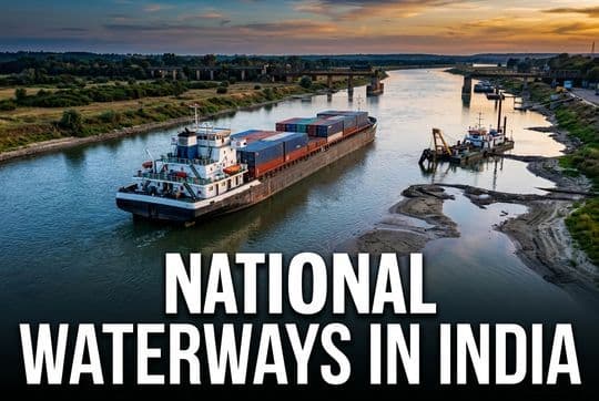National Waterways in India: Why 111 Routes Struggle for Freight Viability
