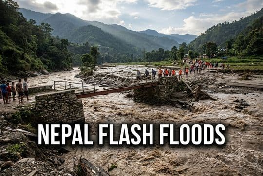 Nepal Flash Floods: Transboundary Disaster Risks in India