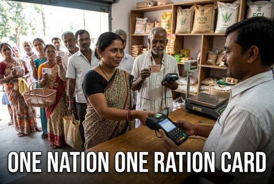 One Nation One Ration Card: Portability and NFSA Benefits