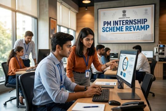 PM Internship Scheme 2026 Revamp Explained: Higher Stipend, Wider Eligibility, Quality Gaps