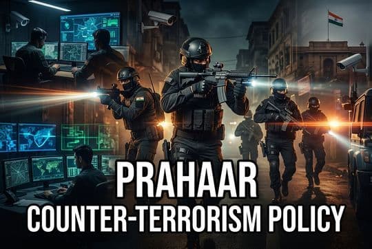 PRAHAAR Counter-Terrorism Policy: 7 Pillars and Grassroots Strategy