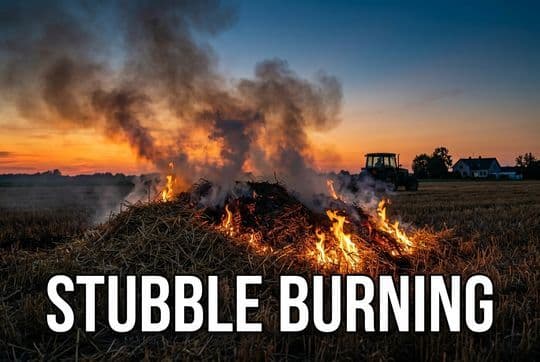 Red Entry Stubble Burning Rules 2026: CAQM Draft Explained