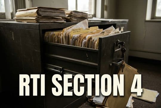 RTI Section 4: Why Suo Motu Proactive Disclosure Fails