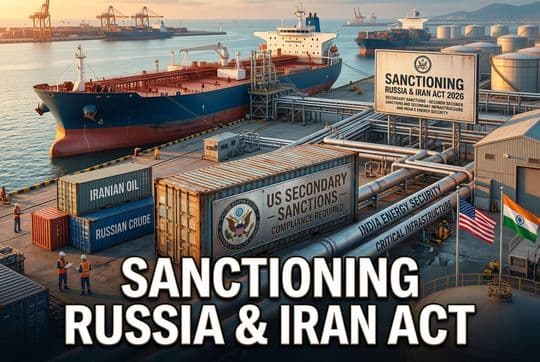 Sanctioning Russia and Iran Act 2026: 100% Tariff Threat on India Explained
