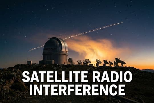 Satellite Radio Interference: How Mega-Constellations Threaten Astronomy
